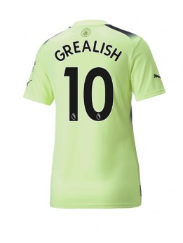 Manchester City Jack Grealish #10 Ausweichtrikot für Frauen 2022-23 Kurzarm